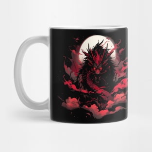 Lunar Blaze: Red Dragon Mug